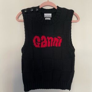 Ganni sweater vest